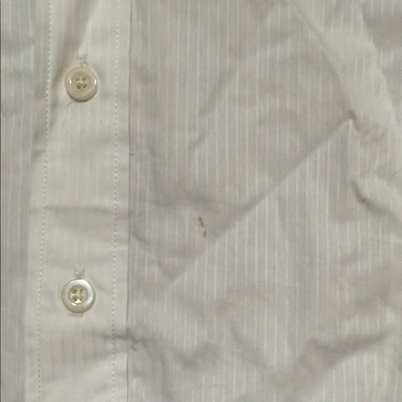 G-Star White Button-Up Shirt with Black Tie Accent - Picture 5 of 6